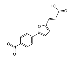 3-(5-(4-硝基苯基)呋喃-2-基)丙烯酸