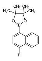 2-(4-氟萘-1-基)-4， 4， 5， 5-四甲基-1， 3， 2-二氧杂硼杂环戊烷