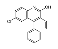 6-氯-4-苯基-3-乙烯基喹啉-2(1H)-酮