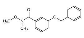 3-(苄氧基)-N-甲氧基-N-甲基苯甲酰胺