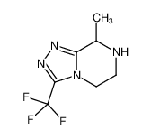 8-甲基-3-(三氟甲基)-5,6,7,8-四氢-[1,2,4]三唑并[4,3-a]吡嗪