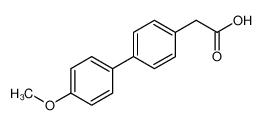 2-(4'-甲氧基-[1，1'-联苯]-4-基)乙酸