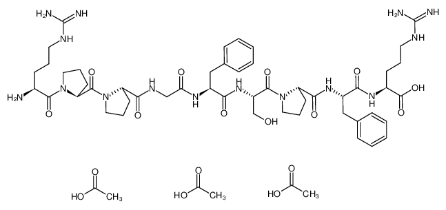 Bradykinin triacetate salt