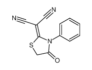 2-（4-氧代-3-苯基-1,3- 噻唑啉-2-亚基）丙二腈