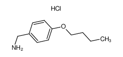 (4-丁氧基苯基)甲胺盐酸盐