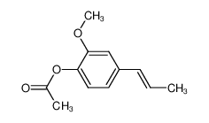 1-乙酰氧基-2-甲氧基-4-[(E)-1-丙烯基]苯