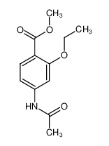甲基 4-乙酰胺-2-乙氧基苯甲脂