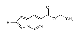 6-溴吡咯并[1,2-c]嘧啶-3-甲酸乙酯