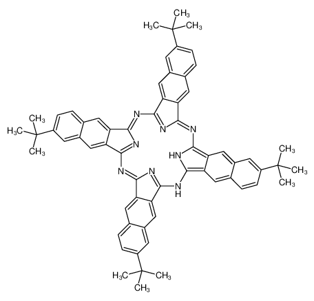 2,11,20,29-四叔丁基-2,3-萘酞菁