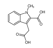 3-(羧甲基)-1-甲基-1H-吲哚-2-羧酸