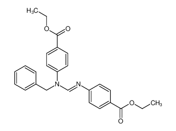 N,N'-双(4-乙氧甲酰基苯基)-N-苄基甲脒