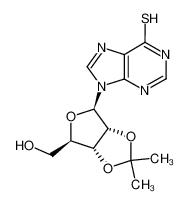 2'，3'-O-异亚丙基-6-巯基嘌呤核糖苷