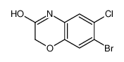 7-溴-6-氯-2H-苯并[b][1,4]恶嗪-3(4H)-酮