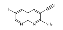 2-氨基-6-碘代-1，8-二氮杂萘-3-甲腈