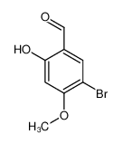 2-羟基-4-甲氧基-5-溴苯甲醛