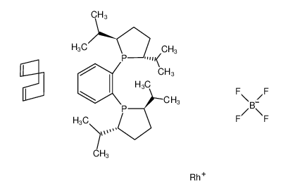 1，2-双[(2R，5R)-2，5-二异丙基膦烷基]苯(1，5-环辛二烯)四氟硼酸铑(I)