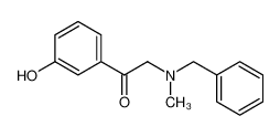 N-苄基-N-甲基-2-氨基间羟基苯乙酮