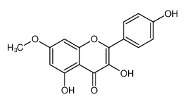 3,5-二羟基-2-(4-羟基苯基)-7-甲氧基-4H-苯并吡喃-4-酮