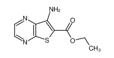 7-氨基噻吩并[2，3-b]吡嗪-6-羧酸乙酯