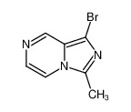 1-溴-3-甲基-咪唑并[1，5-a]吡嗪