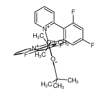 双[3,5-二氟-2-(2-吡啶基-κN)苯基-κC](2,2,6,6-四甲基-3,5-庚二酮基-κO,κO')铱(III)