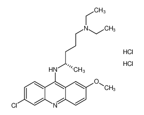 d-Atabrine dihydrochloride