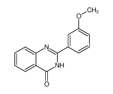 2-(3-甲氧基苯基)喹唑啉-4(3H) - 酮