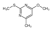4-甲氧基-6-甲基-2-(甲硫基)嘧啶