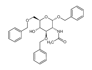 Benzyl 2-acetamido-3，6-di-O-benzyl-2-deoxy-alpha-D-glucopyranoside