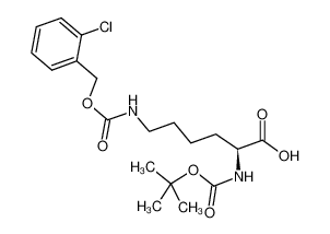 N-叔丁氧羰基-N''-(2-氯苄氧羰基)-L-赖氨酸