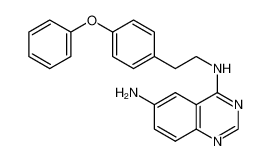 N4-(4-苯氧基苯乙基)喹唑啉-4,6-二胺