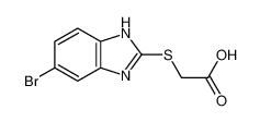 2-((6-溴-1H-苯并[d]咪唑-2-基)硫基)乙酸