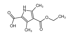 4-乙氧羰基-3，5-二甲基吡咯-2-羧酸