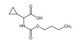 N-叔丁氧羰基-环丙基甘氨酸