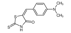 对二甲氨基亚苄罗丹宁（试银灵）
