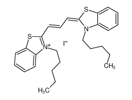 3,3'-二戊基硫杂羰花青碘化物, DiSC5(3)