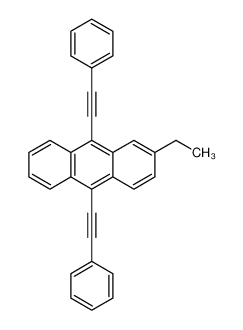 2-ethyl-9，10-bis(phenylethynyl)anthracene