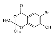 6-溴-7-羟基-2,2-二甲基-4H-苯并[d][1,3]dioxin-4-酮