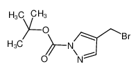 4-(溴甲基)-1H-吡唑-1-羧酸叔丁酯