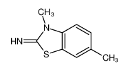 3，6-二甲基-2(3H)-苯并噻唑胺
