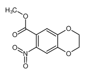 7-硝基-1，4-苯并二噁烷-6-甲酸甲酯