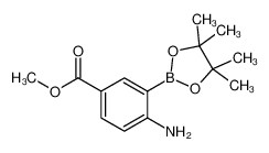 4-氨基-3-(4,4,5,5-四甲基-1,3,2-二氧硼杂环戊烷-2-基)苯甲酸甲酯