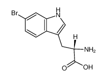 (S)-2-氨基-3-(6-溴-1H-吲哚-3-基)丙酸
