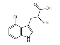 (S)-2-氨基-3-(4-氯-1H-吲哚-3-基)丙酸