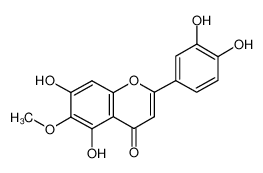 2-(3,4-二羟基苯基)-5,7-二羟基-6-甲氧基-4H-苯并吡喃-4-酮