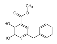 2-苄基-5,6-二羟基-嘧啶-4-羧酸甲酯