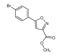 5-(4-溴苯基)异噁唑-3-甲酸甲酯