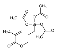 甲基丙烯酸丙氧基三乙酰氧基硅烷