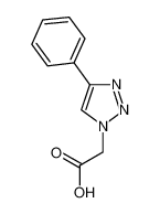 2-(4-苯基-1H-1,2,3-三唑-1-基)乙酸