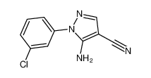 5-氨基-1-(3-氯苯基)-1H-吡唑-4-甲腈